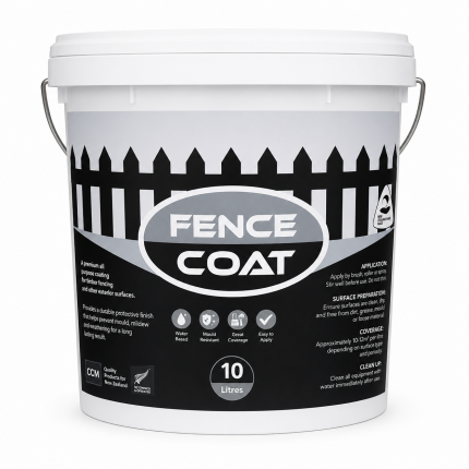 <b>Fence Coat</b><br>10 Litre<br>Colorsteel Colours