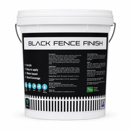 <b>Fence Finish</b><br>10 Litre<br>4 Colours
