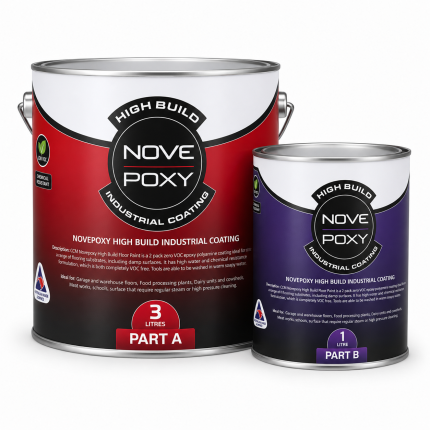 <b>Novepoxy</b><br>Water Based Epoxy<br>2 Pack