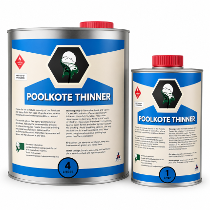 <b>Poolkote Thinners</b><br>Chlorinated Rubber