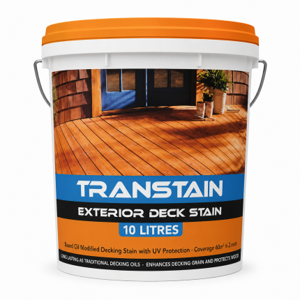 <b>Transtain</b><br>10 Litre<br>Deck & Pergola Stain