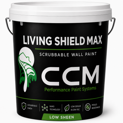 <b>Living Shield MAX</b><br>Scrubbable Wall <br>Low Sheen