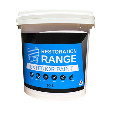 <b>Restoration Range</b><br>Exterior Paint<br>Semi Gloss