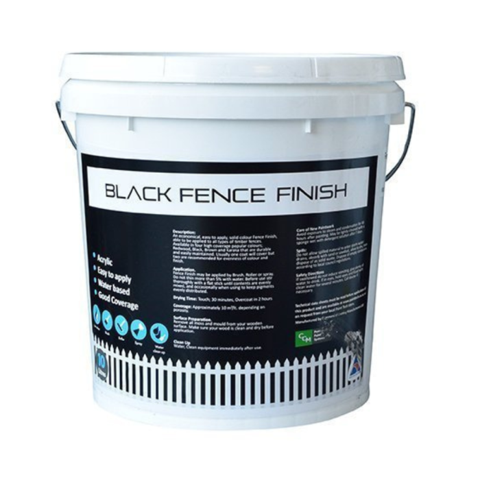 <b>Fence Finish</b><br>10 Litre<br>4 Colours
