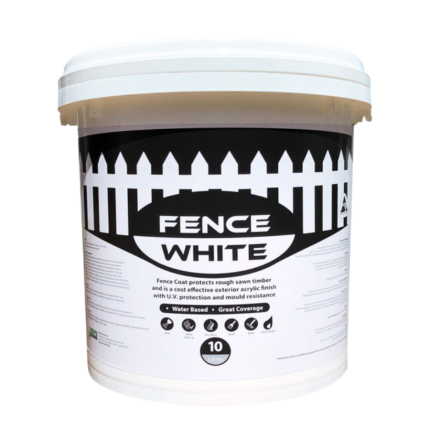 <b>Fence White</b><br>10 Litre<br>White