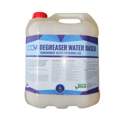 <b>Degreaser Concentrate</b><br>Water Based<br>4 Ltr