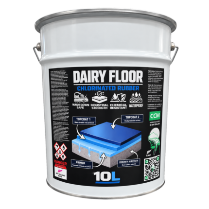 <b>Dairy Floor</b><br>Chlorinated Rubber 10L